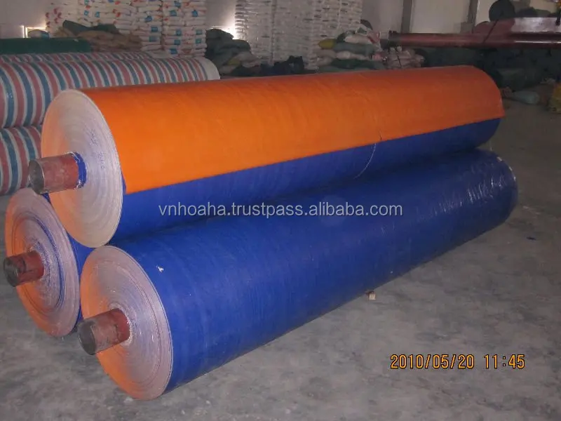 PE tarpaulin, PP tarpaulin, tarpaulin, tarps, tarp made in Vietnam HOAHA