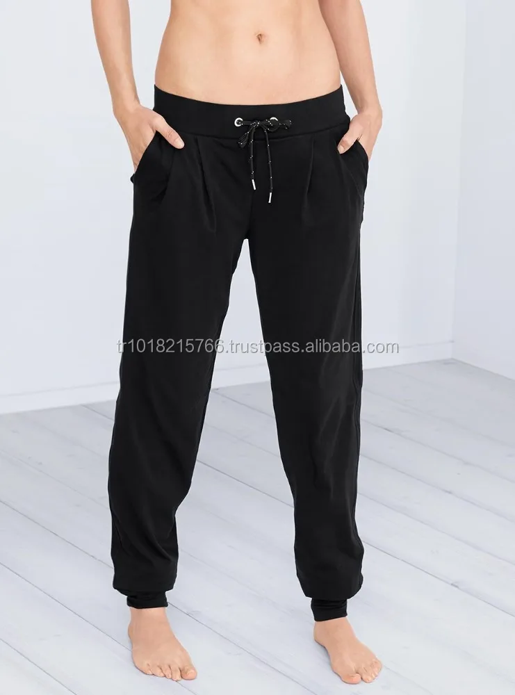 Activewear ! Sports Casual Yoga Fitness Leggings Trouser / Extra Long  / Black Pant / Dance  wear