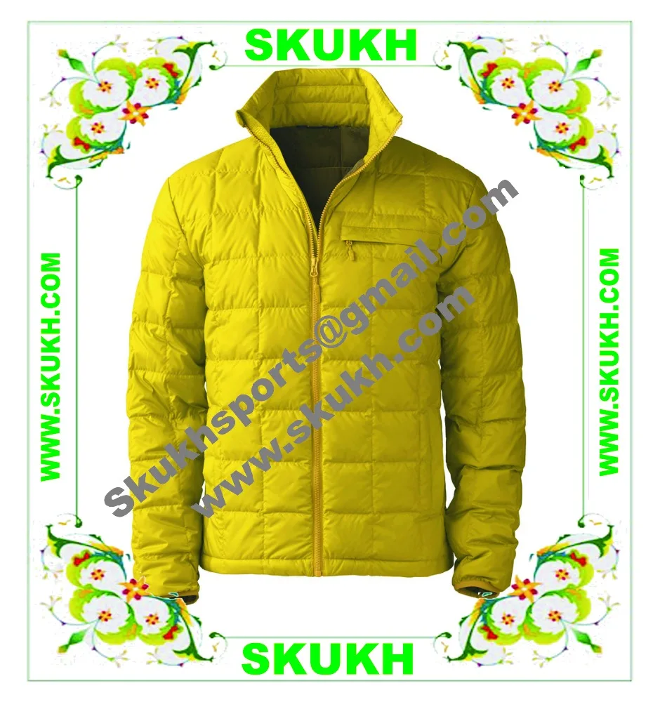 Custom Duck Down Jacket Red Padded Winter Down Coat Goose Jacket Shell Provide Hot in Winter for Hot Selling Breathable Red