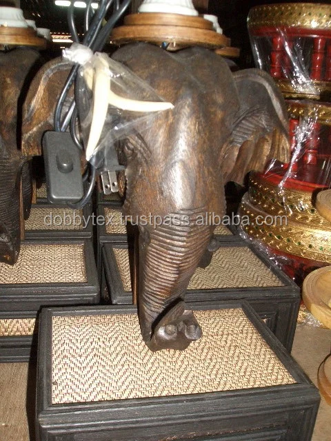 
Thailand traditional elephant head lamp 