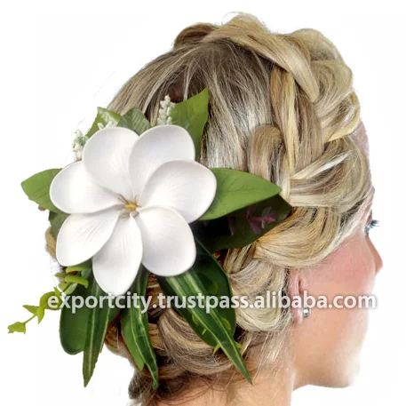 
Tahitian tiare foam flower tattoo hair accessories 