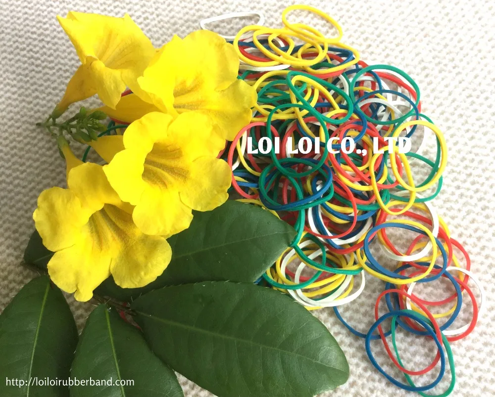 
Mix colorful Bracelet Crazy DIY Cheap Elastic Rubber Loom Bands Wholesale 