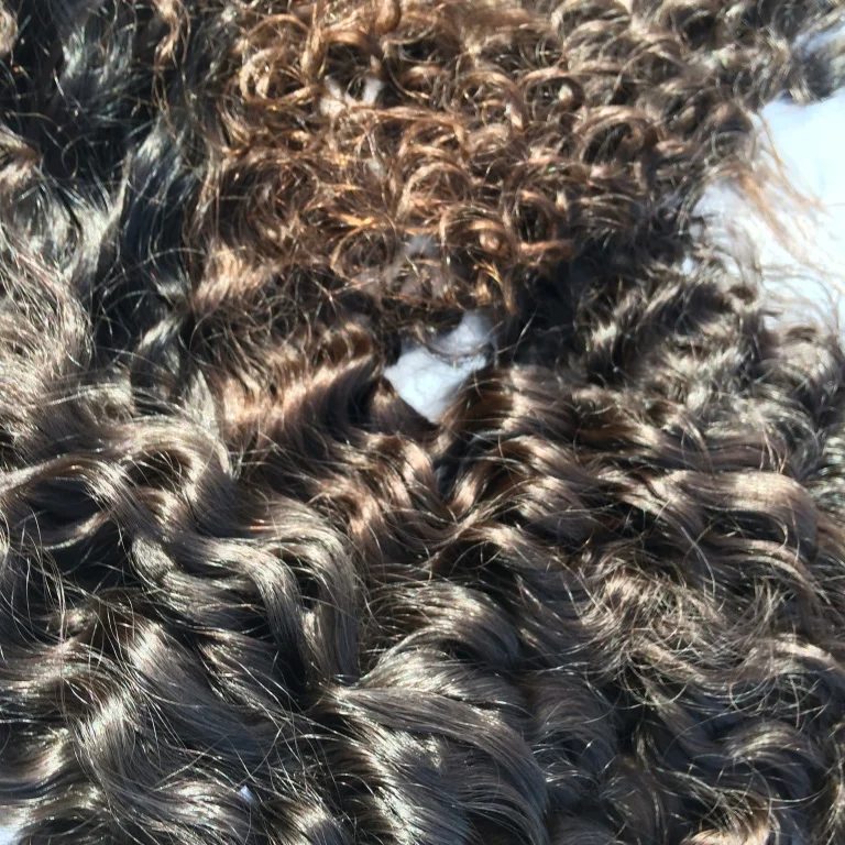 
Alibaba India wholesale top quality 100% virgin indian deep curly hair natural color 