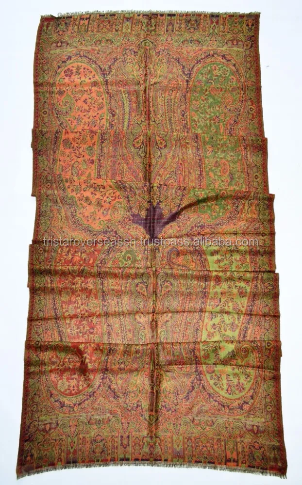 Original Kashmiri design cashmere shawl fashion accessories scarves pure pashmina shawls in India