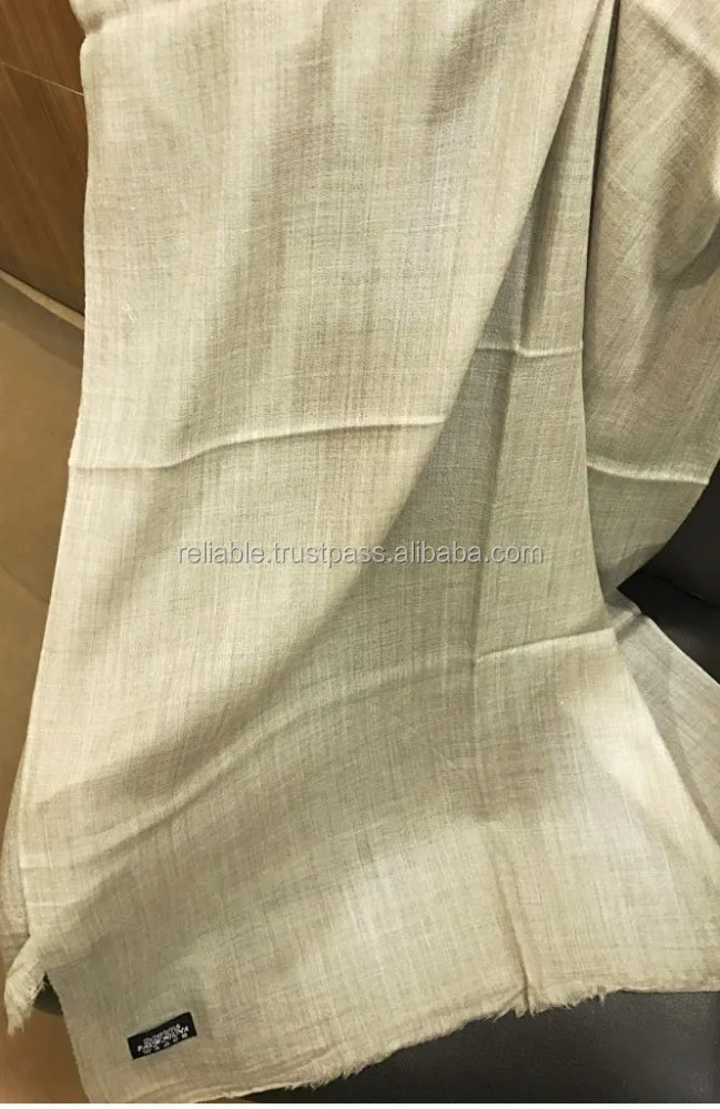 Pashmina Wool Cashmere Wool Scarf in diamond weave