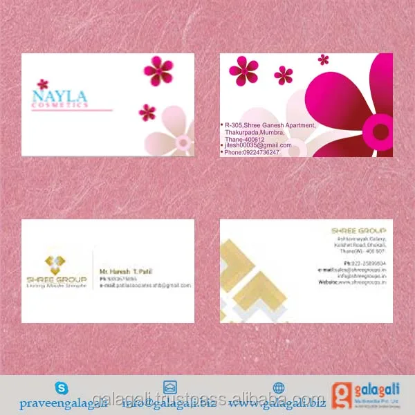 Визитные карточки с профессиональным дизайном по лучшей цене