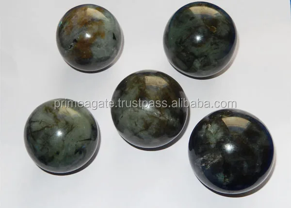 2018 Fired Labradorite Balls | Stone Sphere For Sale | India