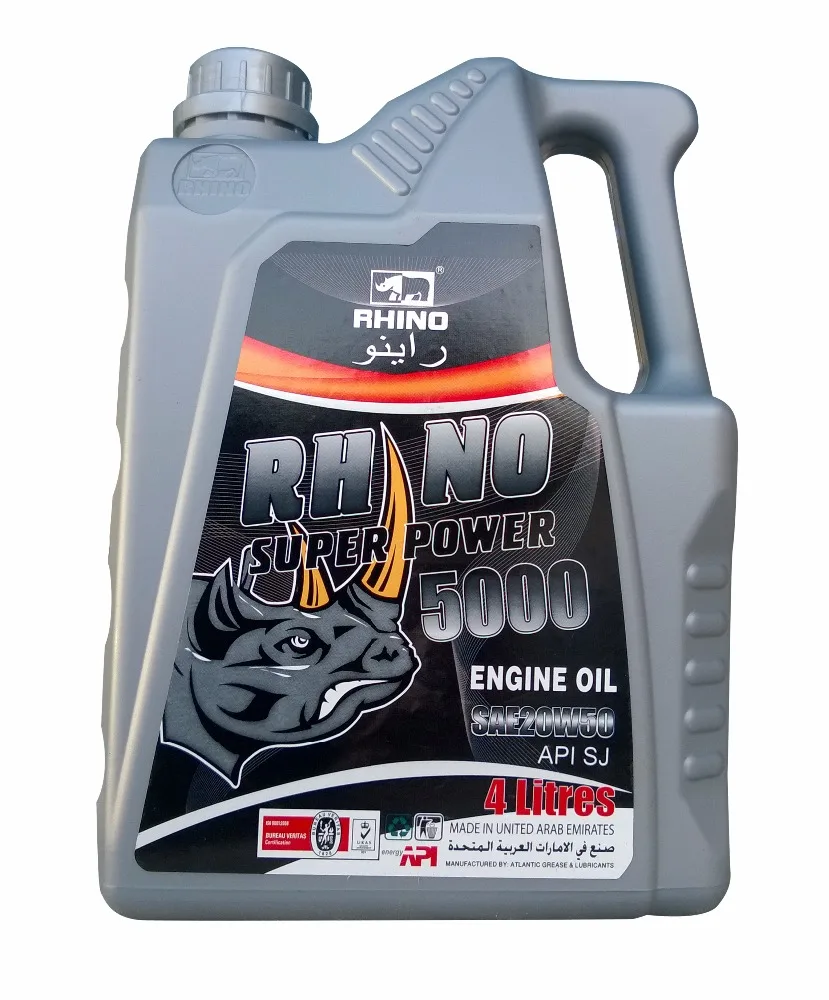  Моторное масло Rhino SAE 20W50 SL
