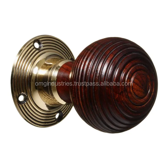 OMG Industries Solid Brass Knob on Back plate door plate handle cabinet pulls Kitchen hardware Drawer Pull Handle