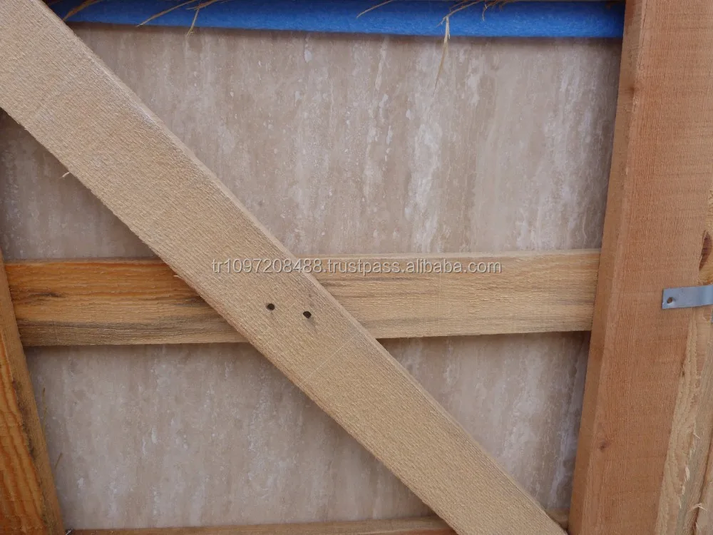 
Vein Cut Light Travertine tiles and slabs from Turkey 