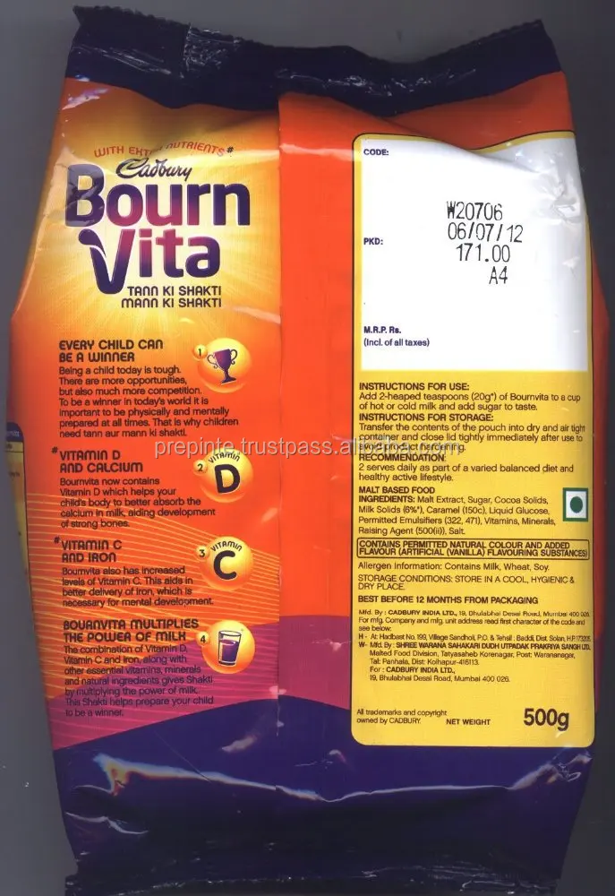 
Cadbury Bournvita, Bournvita 5 star 