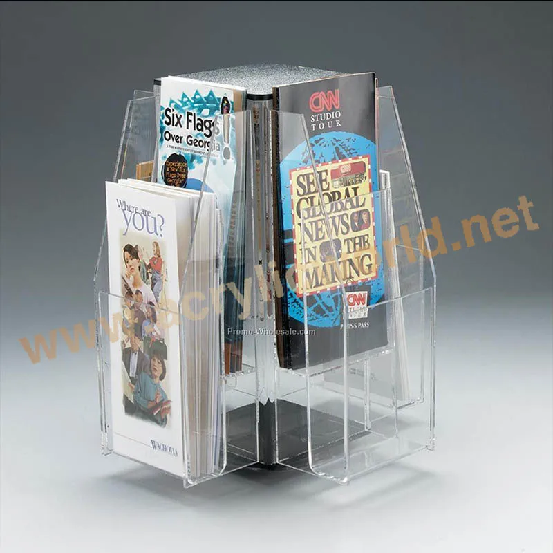 A3 A4 A5 DL size Leaflet Flyer Standing Acrylic Display Stand Brochure