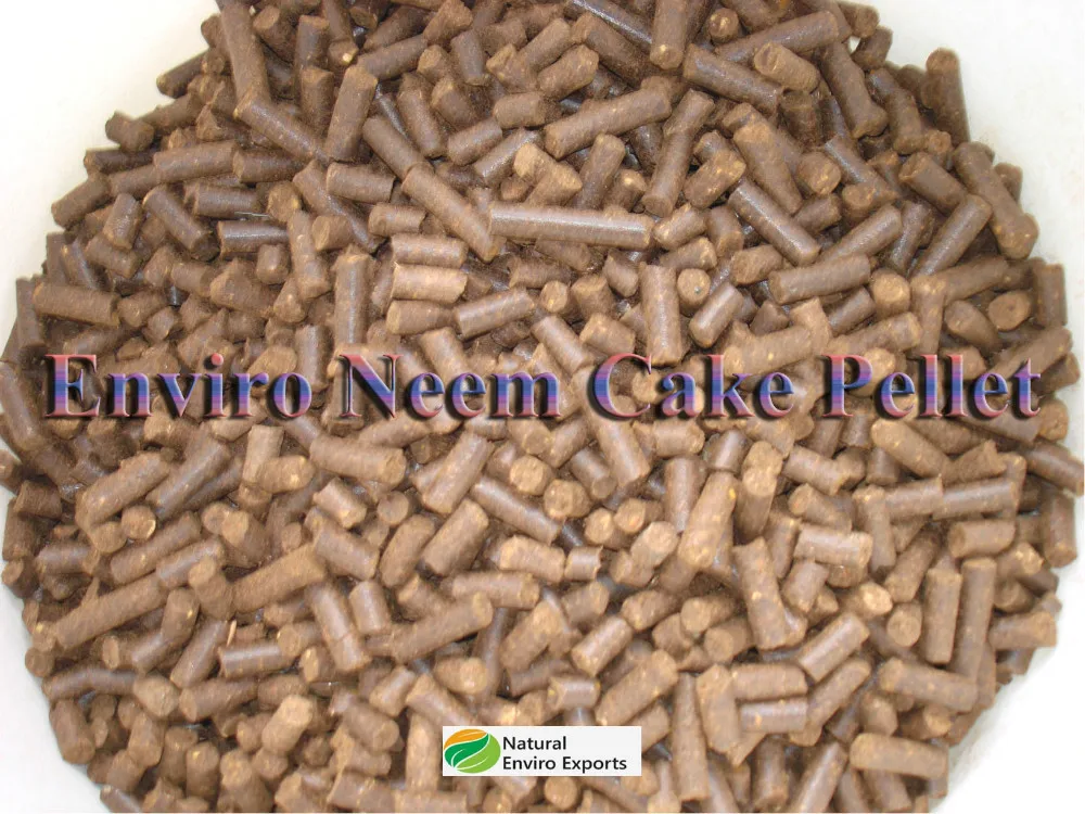 Pure Neem Cake Powder Meal Pellet 6mm for Plant used as Bio Fertilizer which increase the soil nutrient content Neem Cake Powder