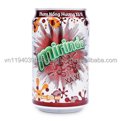 Mirinda безалкогольные напитки оптом банка 330 мл Sarsi аромат