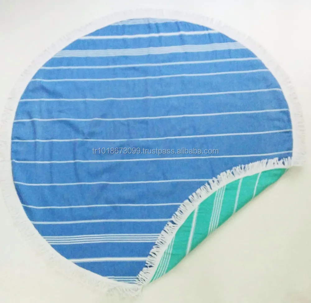 Круглое пештемальное турецкое полотенце из коллекции изобретателей песхтемальное пляжное