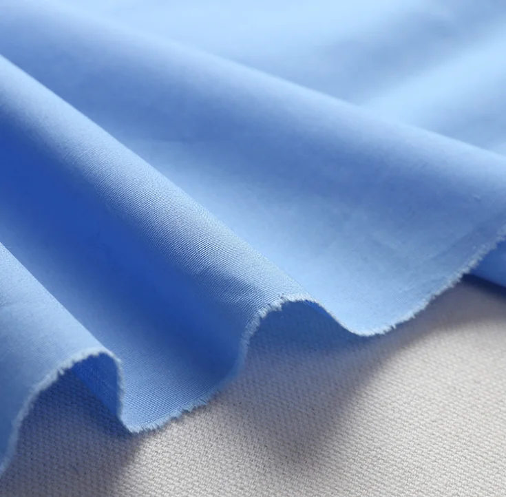 High density Textiles fabrics 100% Cotton twill/Poplin Plain Dyed Fabric