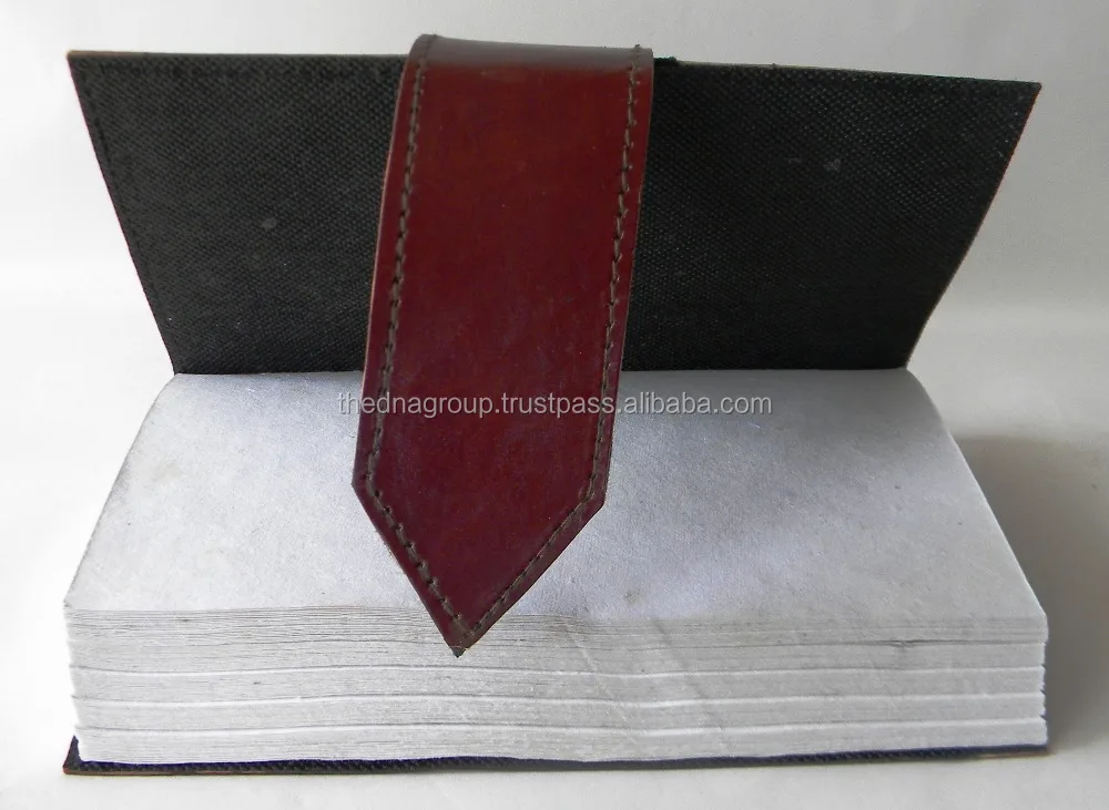 Indian handmade brown color thick wide belt Diary Handmade vintage thick belt closure long leather journal notebook.