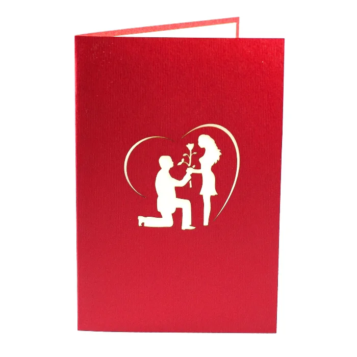  Открытка для вплывающих свадебных пар приглашение на поздравительную открытку OEM индивидуальный дизайн Быстрая доставка топ оптовая продажа