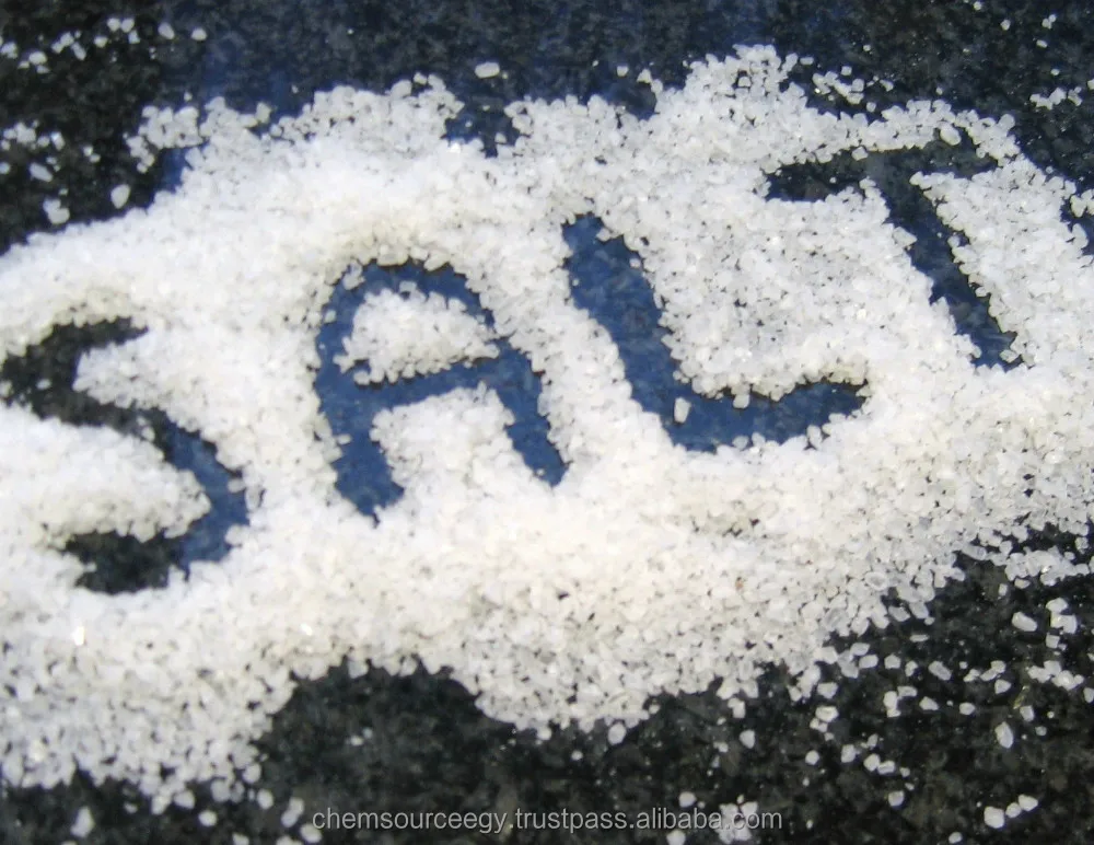 Антиглазирующая соль из Египта, суперчистая сырая уличная натриевая органическая соль CS, соль Nacl натрия хлорид 7647-14-5, плавильный лед RS 97 99%