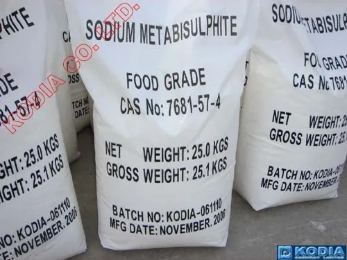 Sodium metabisulphite