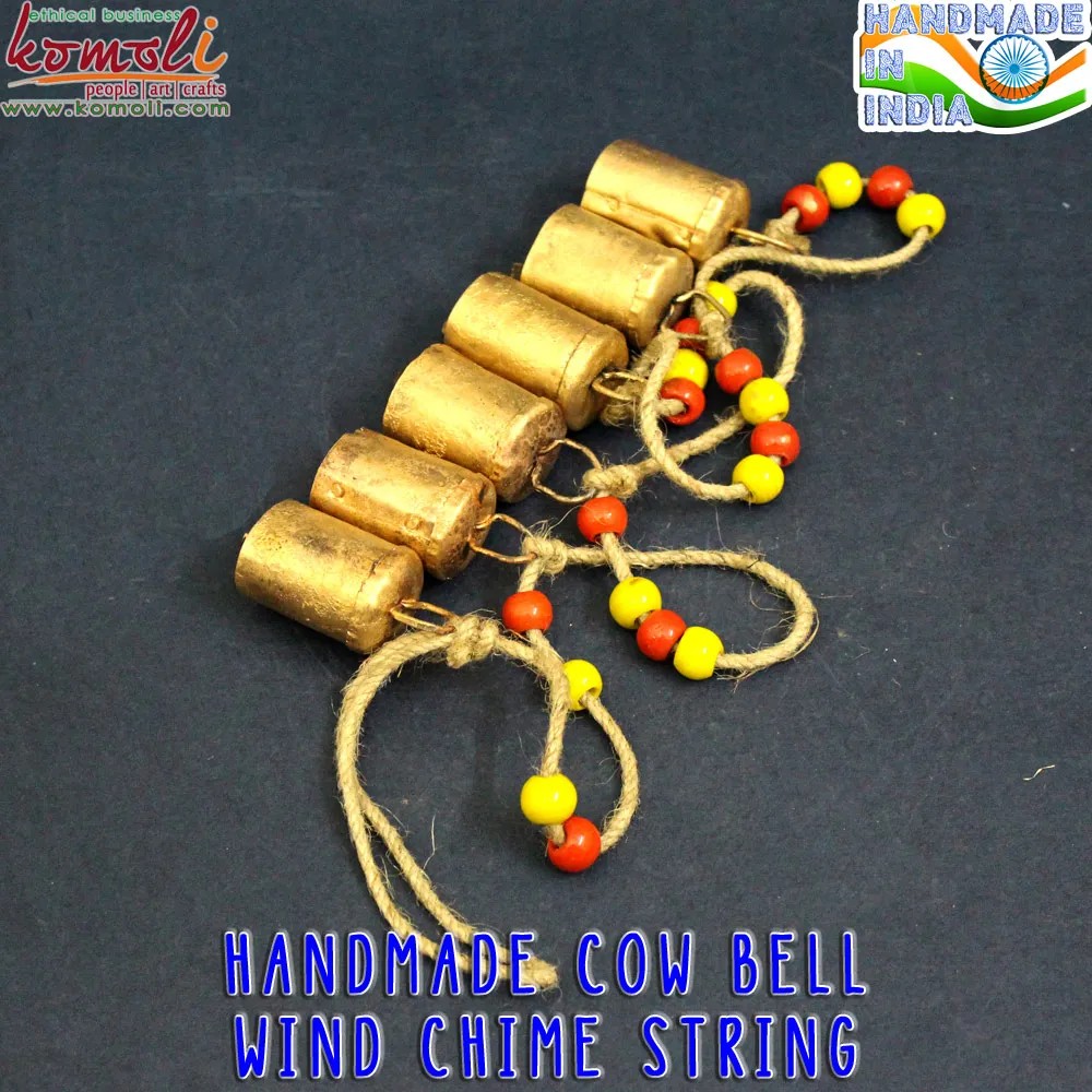  Маленькие Миниатюрные Колокольчики лента-железные колокольчики для украшения дома и сада