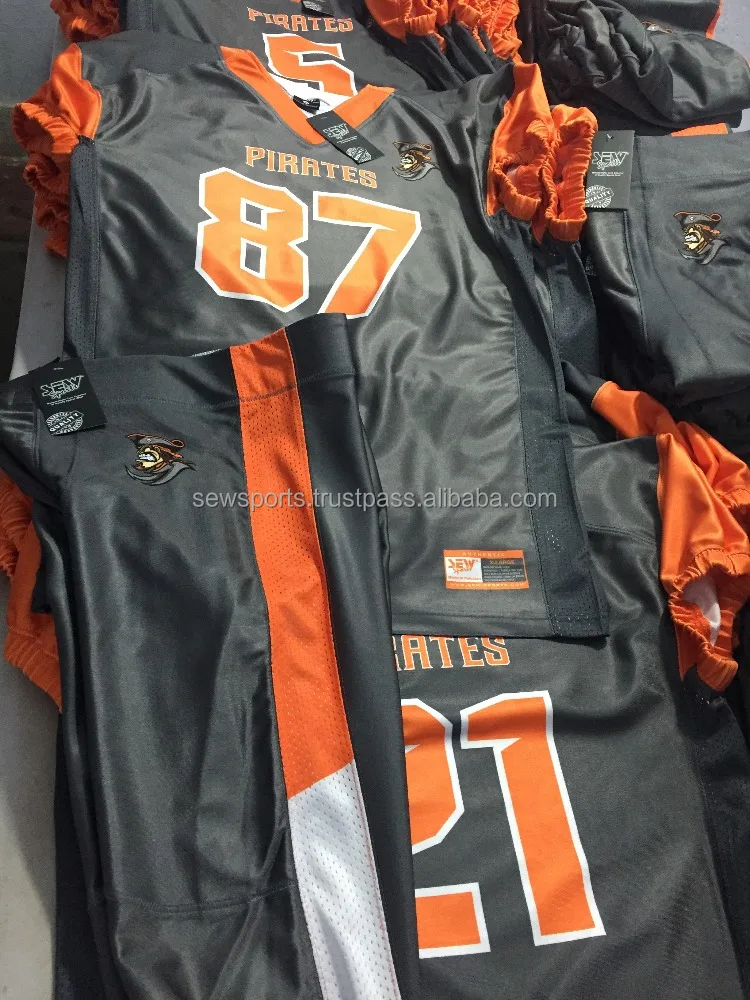 Elite Custom American Football Uniforms High Quality Performance Double-Stitched Sublimated Team Spirit Sets Unified Strength