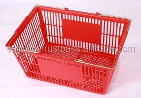 Nice Look Shopping Basket(MJYI-TB-TDK) Easy To Carry Plastic Shopping Basket For Sale price 2021