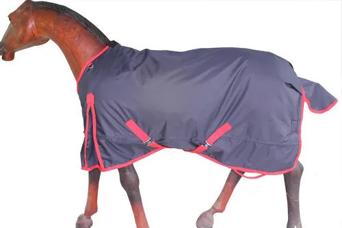 Winter Horse Rugs with 300 Polyester Filling Waterproof Breathable Horse Rugs with Nylon Lining 600d Outshel