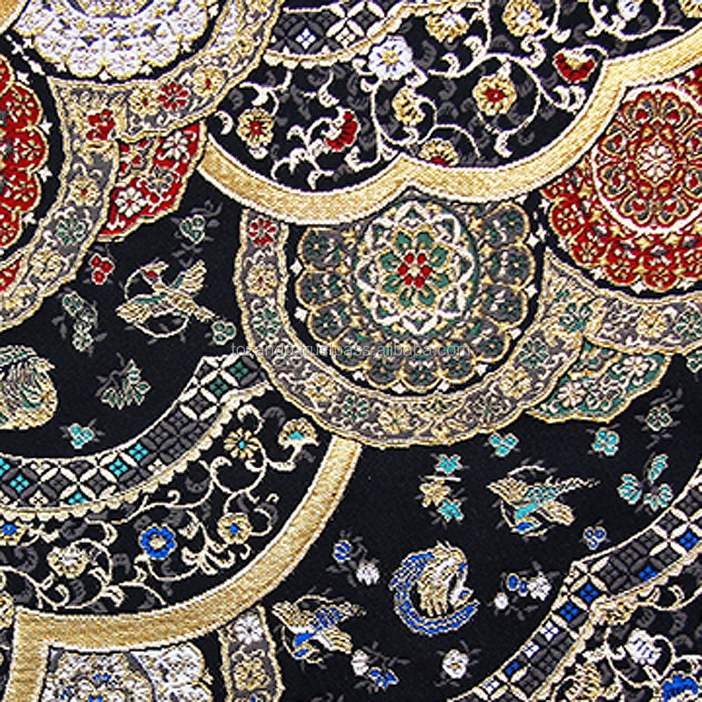 Traditional And Premium Quality Japanese Fabric Wholesale Gold Brocade Kimono At Best Prices, OEM Available