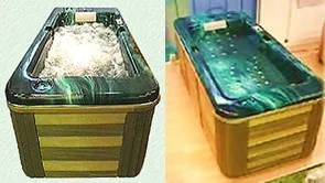 
Bathtubs hot tube for 1 person hot tub outdoor spa with oxygen Integrated pool indoor 