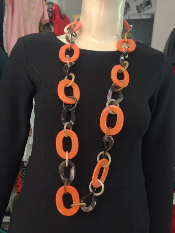 
The newest buffalo horn necklace/buffalo horn jewelry VVN-279 