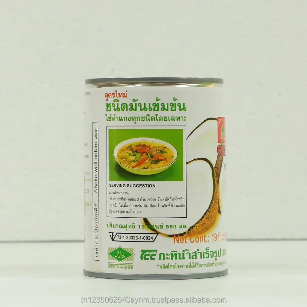 MAE PLOY Canned Coconut Milk (20% Fat) 560 ml