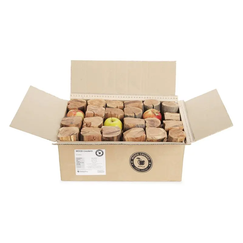 BBQ Smoking Wood Chunks Hickory, Maple,Cherry,Pecan,Oak, Apple, Maple, Beech, Alder Flavor for Smoking, BBQ, Grill and Cooking