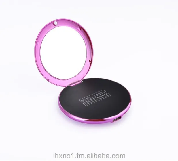 2016 newest hot selling innovation design Smart power bank mirror/new business gift/novel promotion festival item