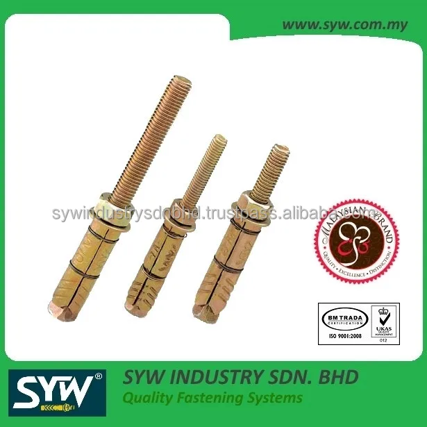 
Yellow Zinc Expansion Anchor 