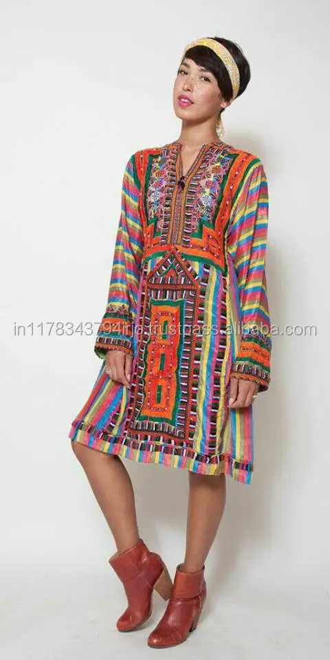 Banjara Ethnic Traditional Vintage Style Balochi Dress for Women