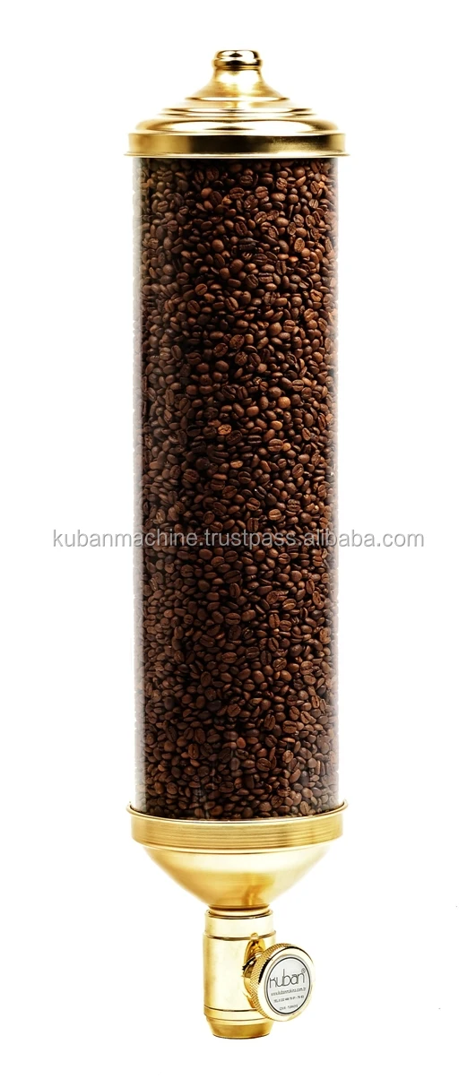 High Quality Best Selling Cylindrical Coffee Dispenser, Wall Mounted Cylindrical Silo For Coffee Beans, Topping Dispenser, PSS90