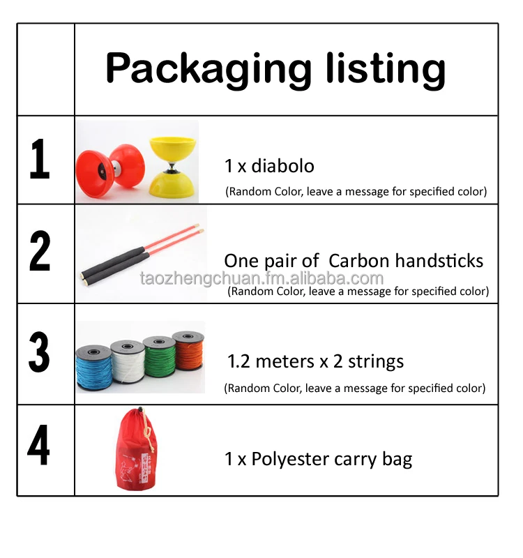 Блестящий китайский тройной осевой подшипник Yoyo diabolo * Бесплатные палочки и веревки Профессиональный