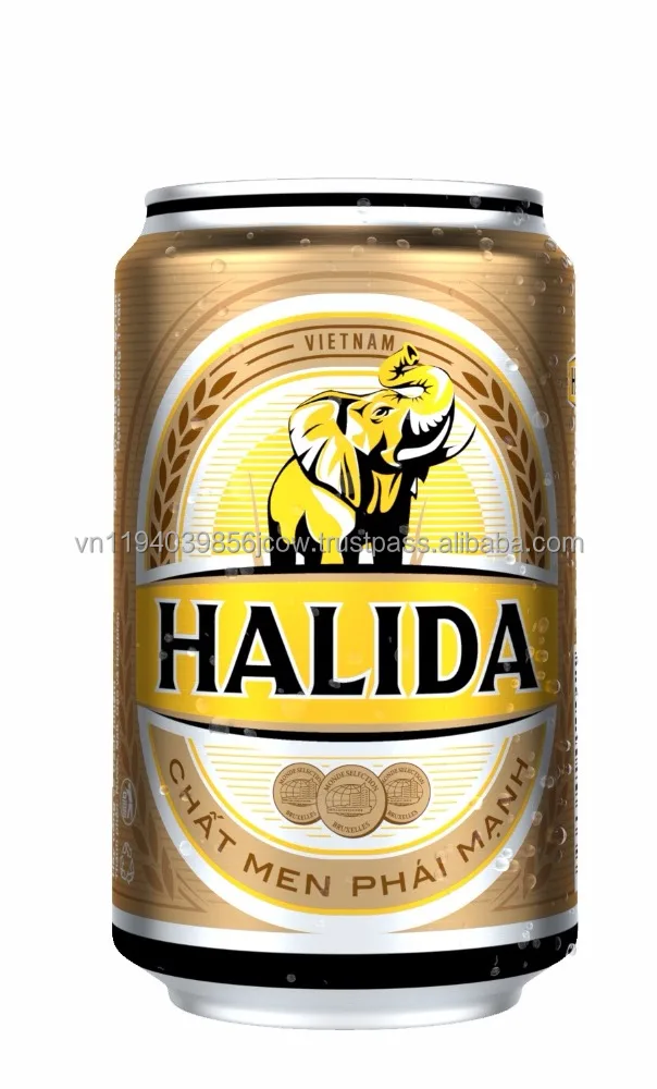 
Halida beer 330 ml can brand Carlsberg 