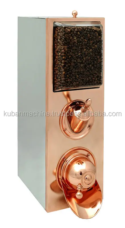 Coffee Bean Dispenser, Coffee Bean Silo, Coffee Storage Box, Coffee Container Bins, Merchandiser Coffee Bean Dispenser Bins