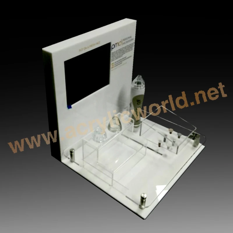 Factory Acrylic lcd display stand/LCD TV display shelf
