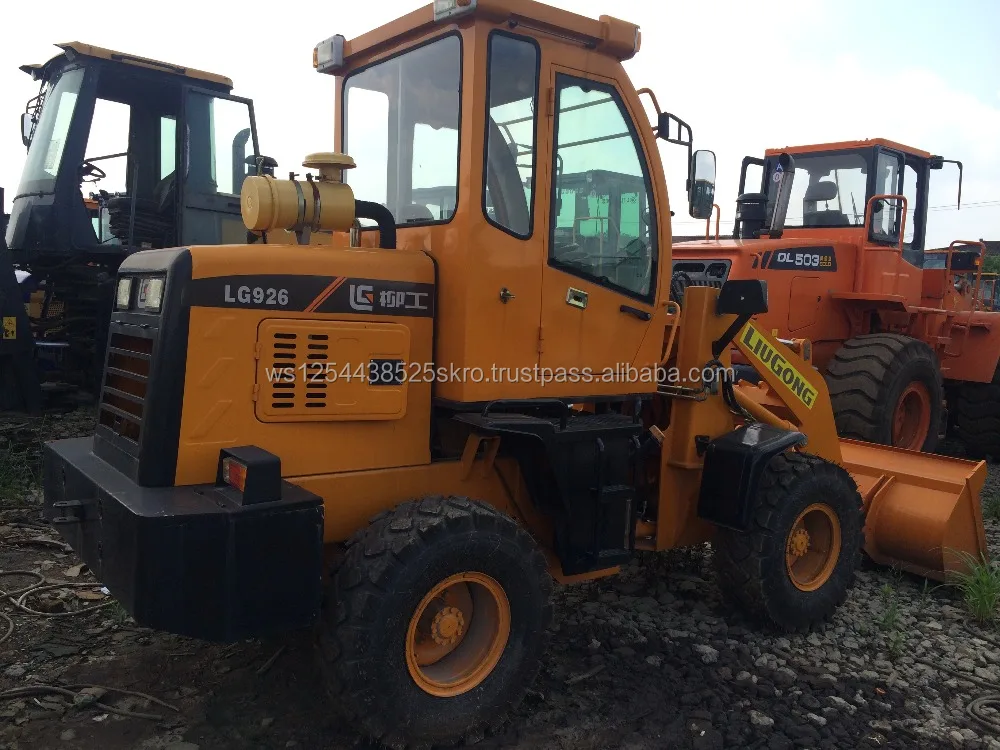 Almost New Used Liugong 926 Wheel Loaders for sale/used small loaders in Shanghai China
