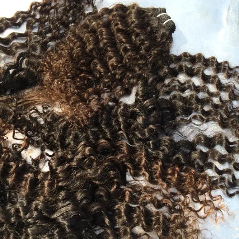 
RAw Unprocessed Full Cuticle Remy Natural Raw indian Virgin Human Hair Straight wavy Curly Accept PayPal 