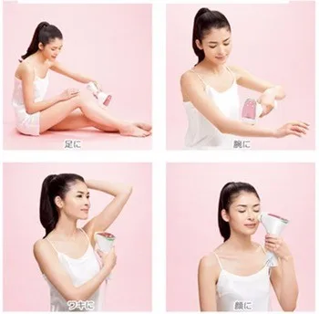 High quality and popular shaver and flash hair removal device with superior durability made in Japan