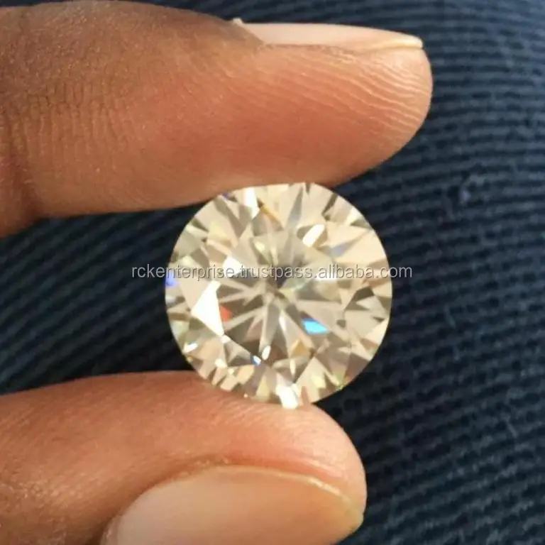 Big Size White round brilliant loose Moissanite lot for sale