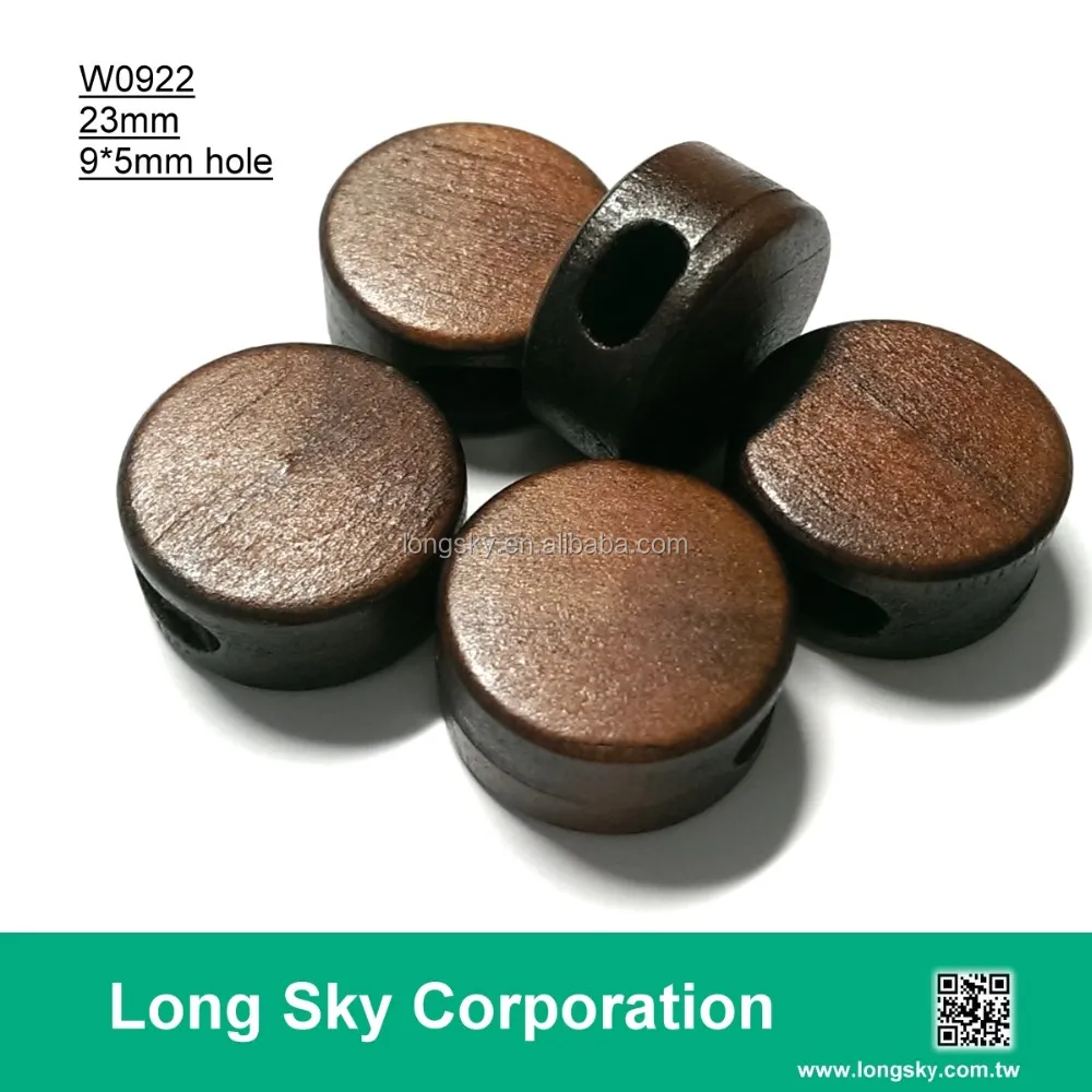 W0922-23mm, wood cord end