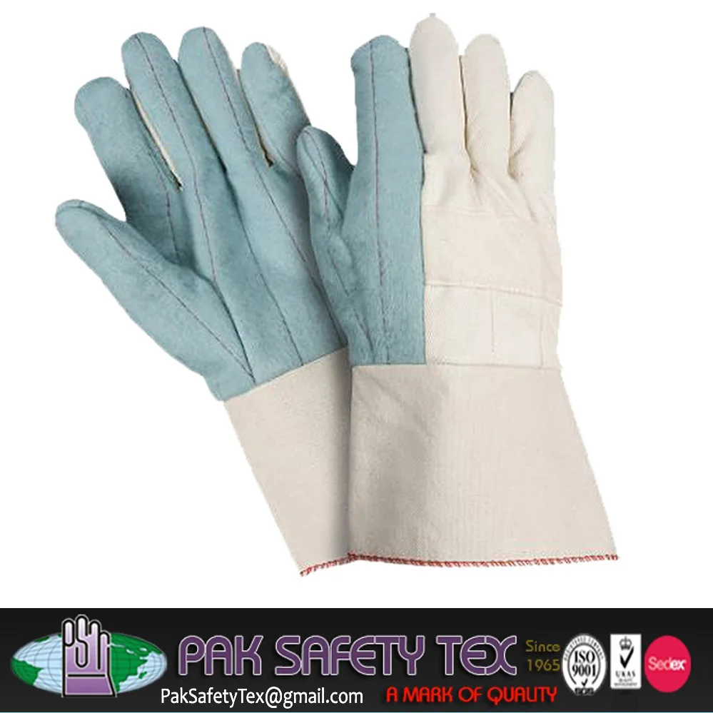 Тяжелые перчатки с двойной ладонью