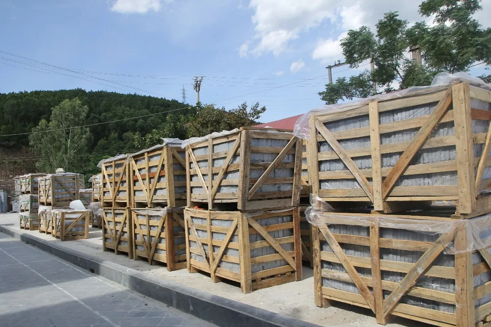 Vietnam Cheap Blue limestone, Tumbled Stone 15x15x2cm For Paving Garden, Floor Decorative Floor