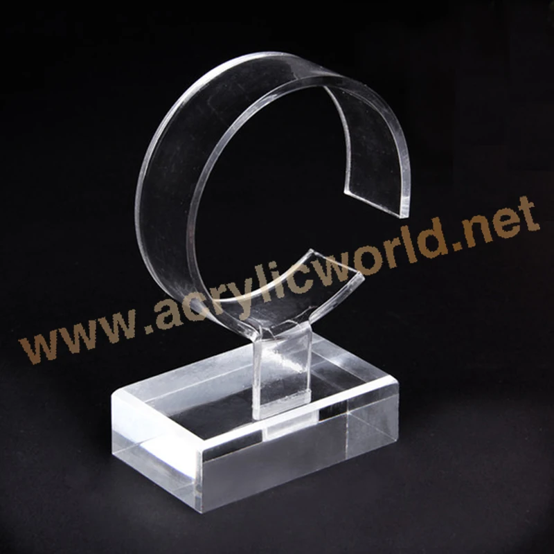 Customized MDF Watch Display Stand/Wholesale pop Watch Display stand with LCD screen