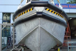 High Performing Standard Size Aluminium Pilot Tug Work Boat with A Sturdy Static Bollard Pull for Sale